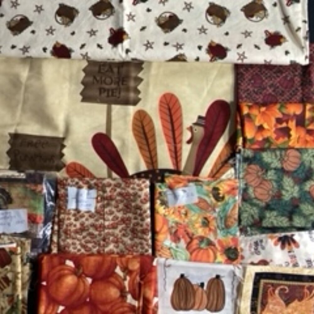 Thanksgiving panel plus 3Yards